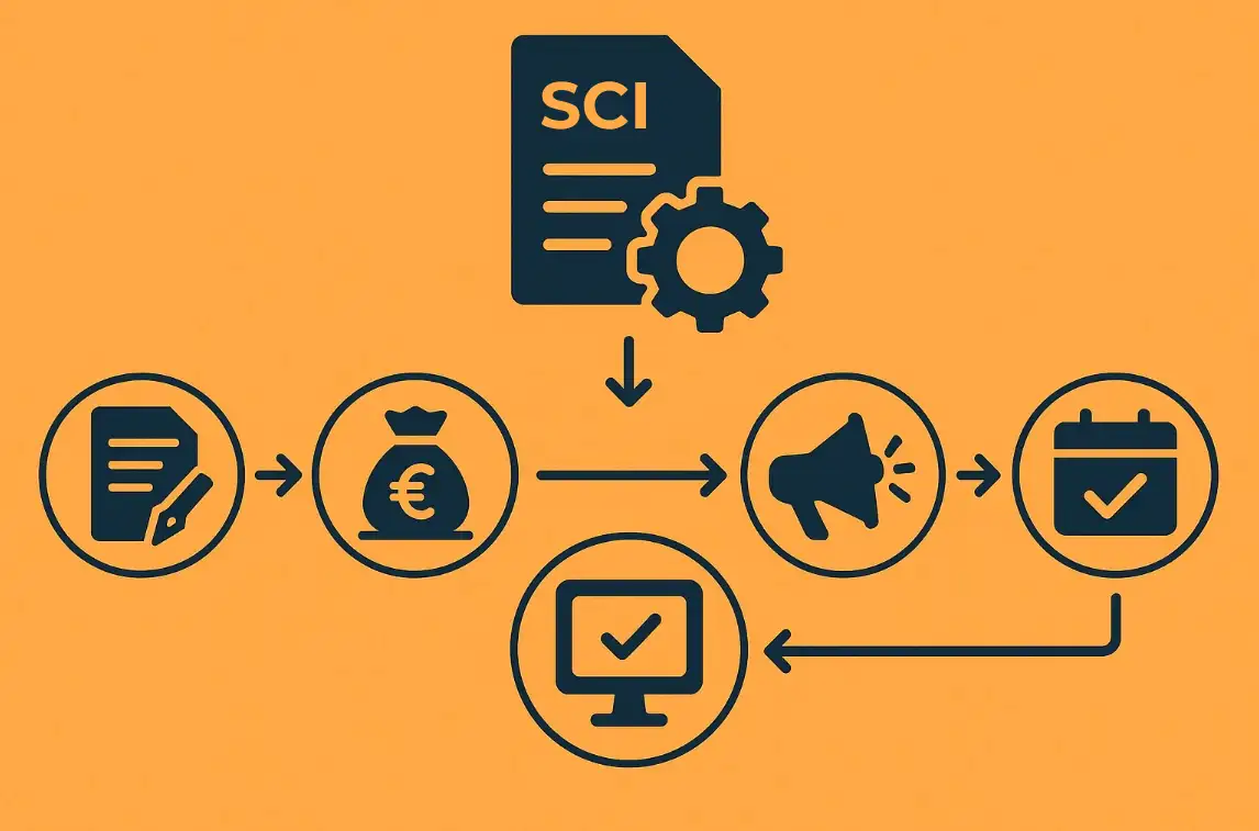 Immatriculation SCI démarche légale